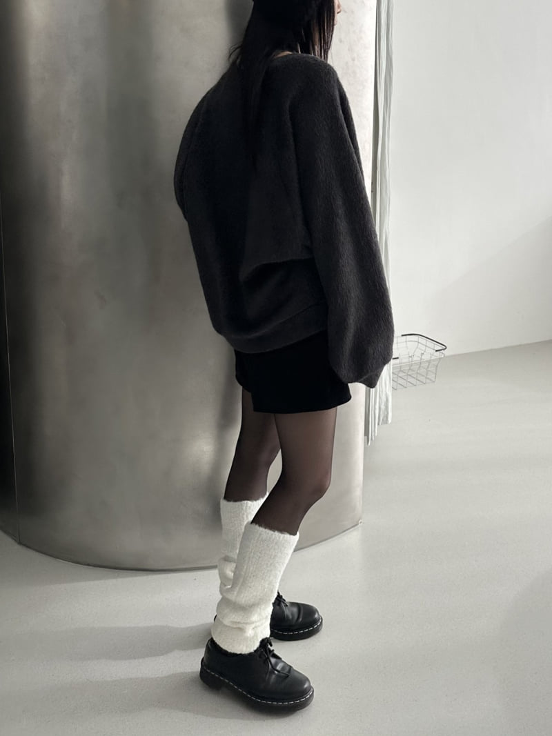 Dress U - Korean Women Fashion - #momslook - Cha Fleece Sweatshirt - 4