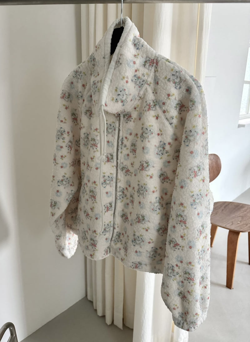 Dress U - Korean Women Fashion - #momslook - Baby Sheep Fleece Jacket - 4