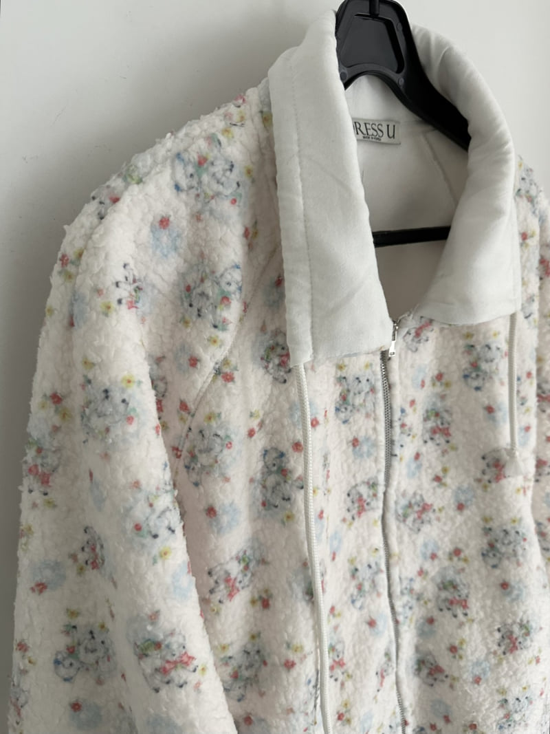 Dress U - Korean Women Fashion - #womensfashion - Baby Sheep Fleece Jacket - 6