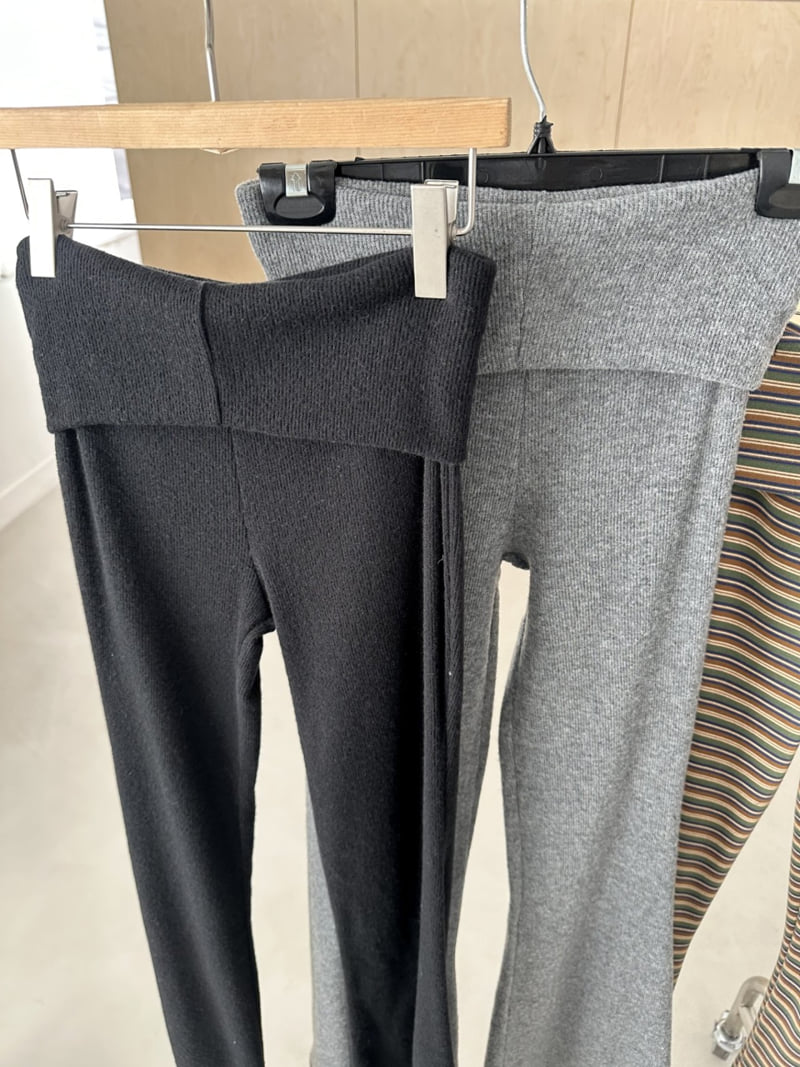 Dress U - Korean Women Fashion - #momslook - Warm Bootcut Pants - 4