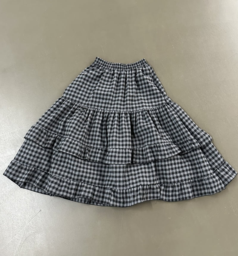 Dress U - Korean Women Fashion - #womensfashion - Check Brushed Skirt - 2