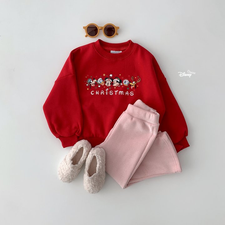Dsaint - Korean Children Fashion - #Kfashion4kids - Christmas Friends Fleece Sweatshirt - 8