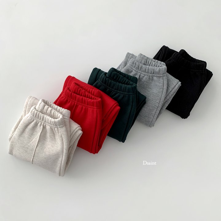 Dsaint - Korean Children Fashion - #kidzfashiontrend - Everyday Pintuck Fleece Pants - 4