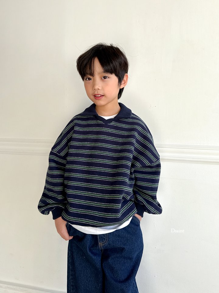Dsaint - Korean Children Fashion - #Kfashion4kids - Della Collar Double Fleece Sweatshirt - 12