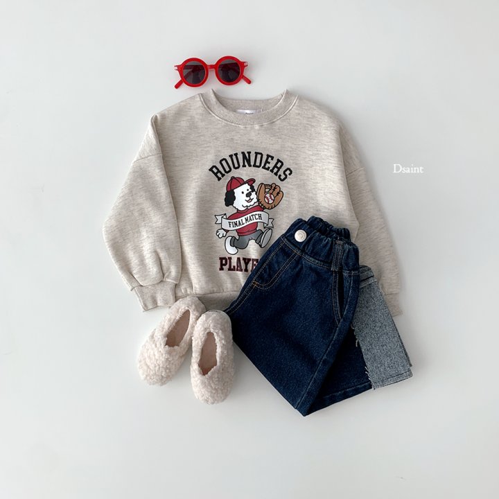 Dsaint - Korean Children Fashion - #Kfashion4kids - Rounders Fleece Sweatshirt - 7