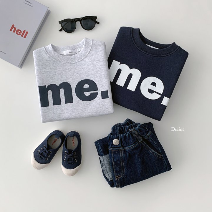 Dsaint - Korean Children Fashion - #Kfashion4kids - Me Fleece Sweatshirt - 5