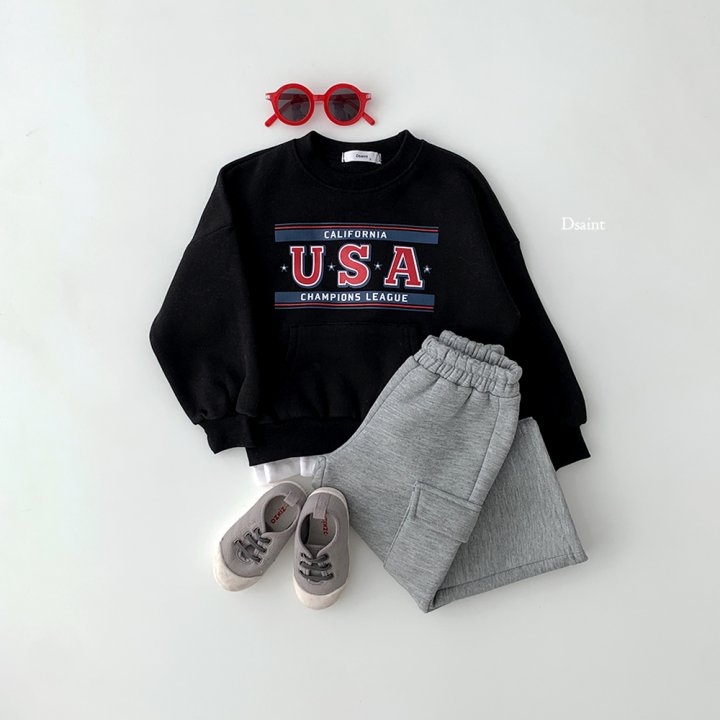 Dsaint - Korean Children Fashion - #Kfashion4kids - Daimaru Cargo Fleece Wide Pants - 9