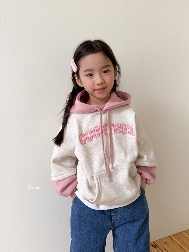 Dsaint - Korean Children Fashion - #Kfashion4kids - Count Panel Hoodie - 5