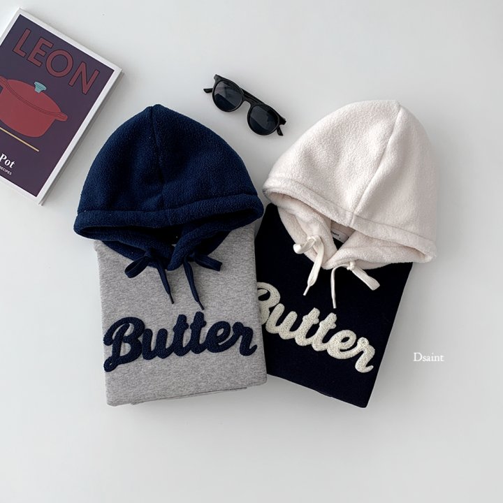 Dsaint - Korean Children Fashion - #kidzfashiontrend - Butter Boucle Hoodie - 4