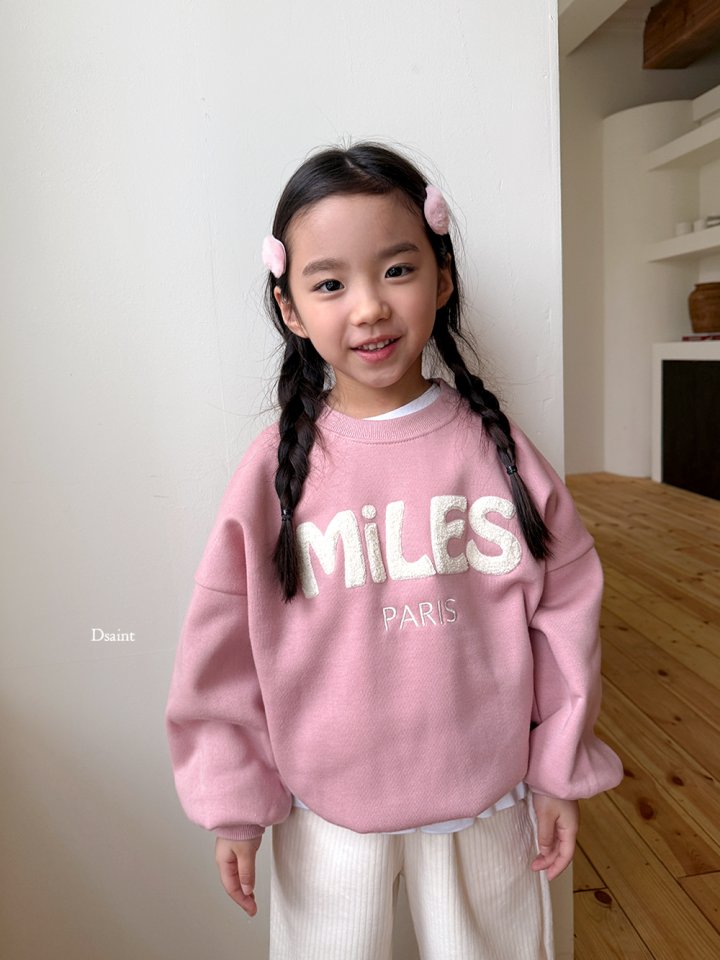 Dsaint - Korean Children Fashion - #Kfashion4kids - Miles Paris Boucle Sweatshirt - 11