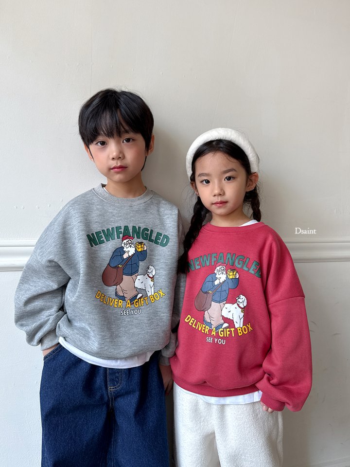 Dsaint - Korean Children Fashion - #childofig - New Fan Grandpa Fleece Sweatshirt - 10