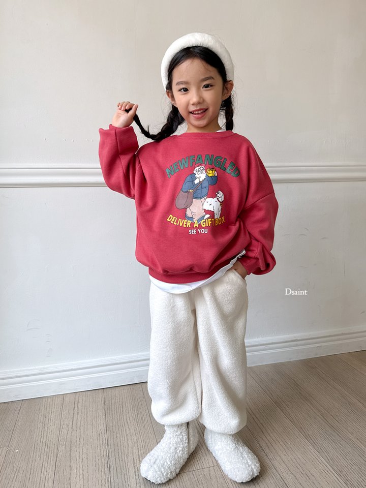 Dsaint - Korean Children Fashion - #childofig - New Fan Grandpa Fleece Sweatshirt - 11