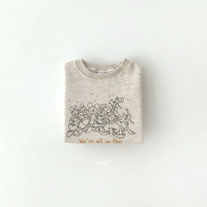 Dsaint - Korean Children Fashion - #childofig - Together Friends Fleece Sweatshirt - 2