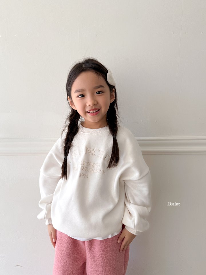 Dsaint - Korean Children Fashion - #childofig - Have Nice Day Fleece Sweatshirt - 10