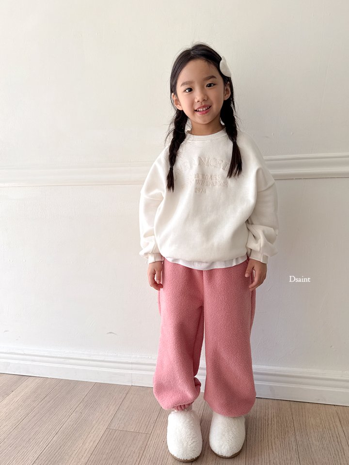 Dsaint - Korean Children Fashion - #childofig - Have Nice Day Fleece Sweatshirt - 9
