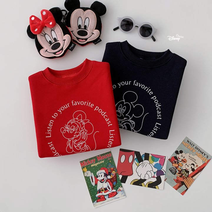 Dsaint - Korean Children Fashion - #childofig - Circle Character Fleece Sweatshirt - 4