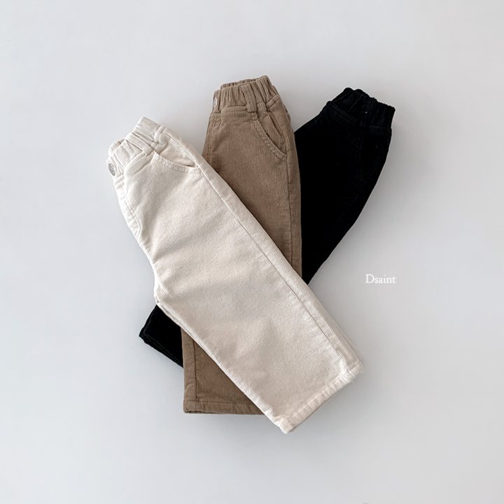 Dsaint - Korean Children Fashion - #childofig - Bang Bang Ribbed Span Wide Pants - 5