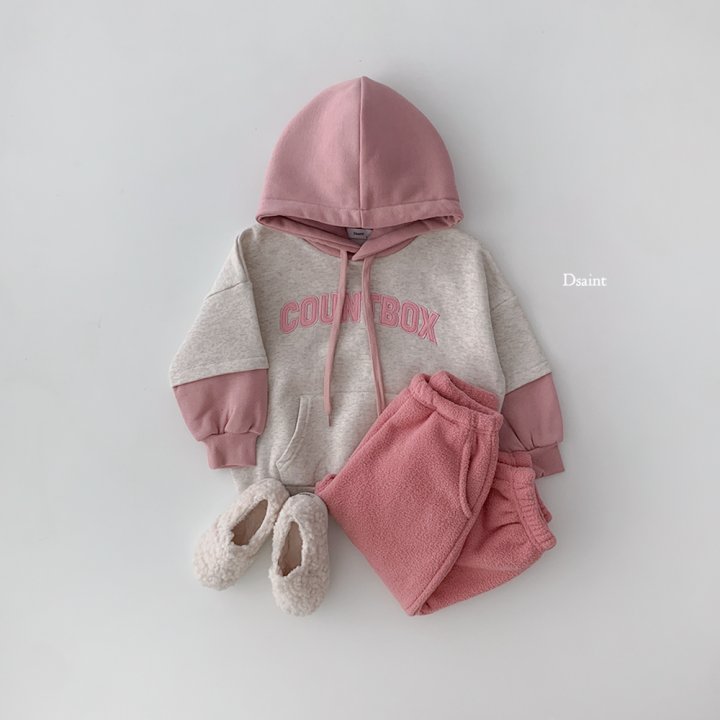 Dsaint - Korean Children Fashion - #childofig - Count Panel Hoodie - 10