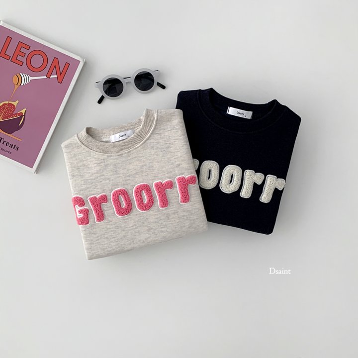 Dsaint - Korean Children Fashion - #childofig - Grrr Boucle Sweatshirt - 6