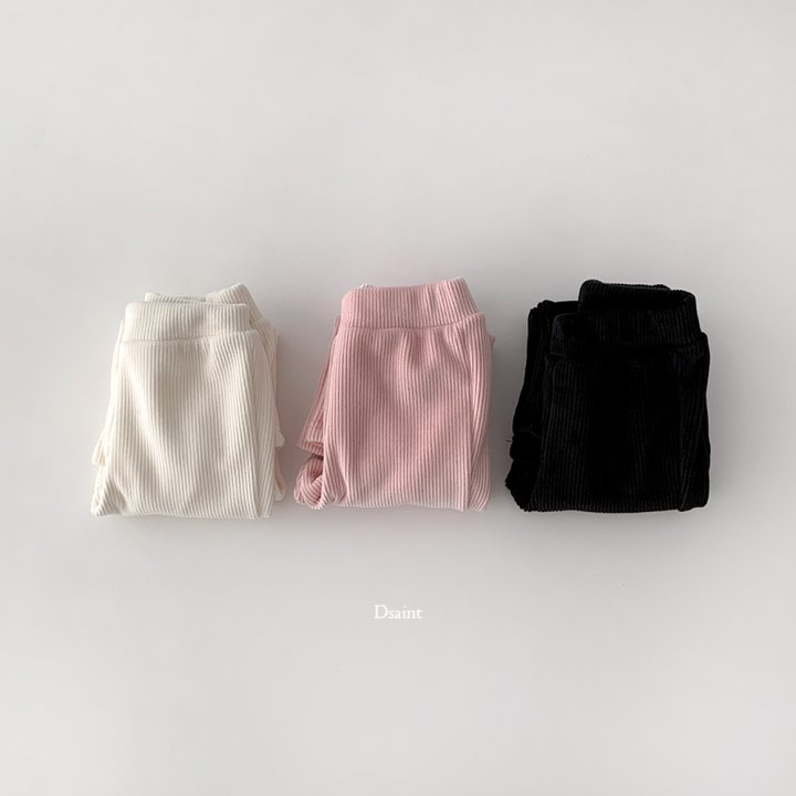 Dsaint - Korean Children Fashion - #childofig - Pretty Ribbed Mink Flare Pants - 5