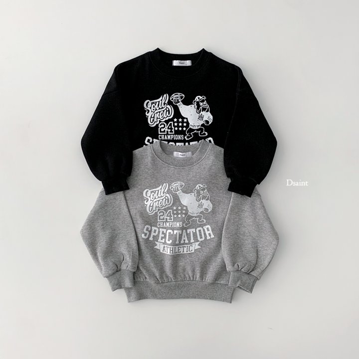 Dsaint - Korean Children Fashion - #prettylittlegirls - Rugby Bulldog Sweatshirt - 4