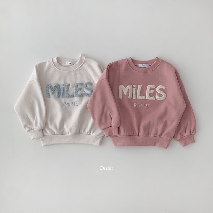 Dsaint - Korean Children Fashion - #childofig - Miles Paris Boucle Sweatshirt - 3