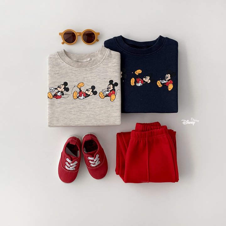 Dsaint - Korean Children Fashion - #childrensboutique - Stretching M Fleece Sweatshirt - 6
