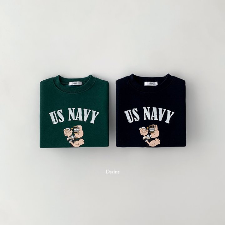 Dsaint - Korean Children Fashion - #childofig - US Popeye Fleece Sweatshirt - 4