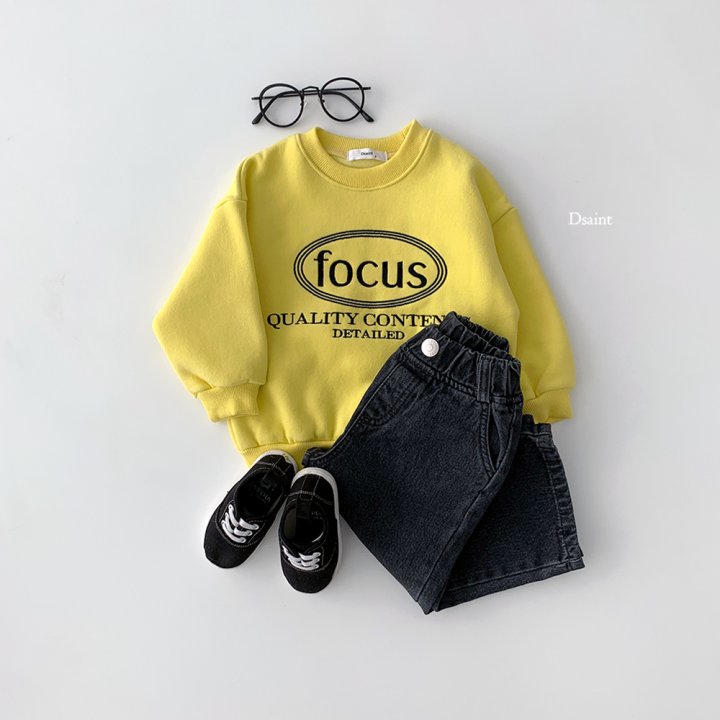 Dsaint - Korean Children Fashion - #childrensboutique - Focus Double Fleece Sweatshirt - 8