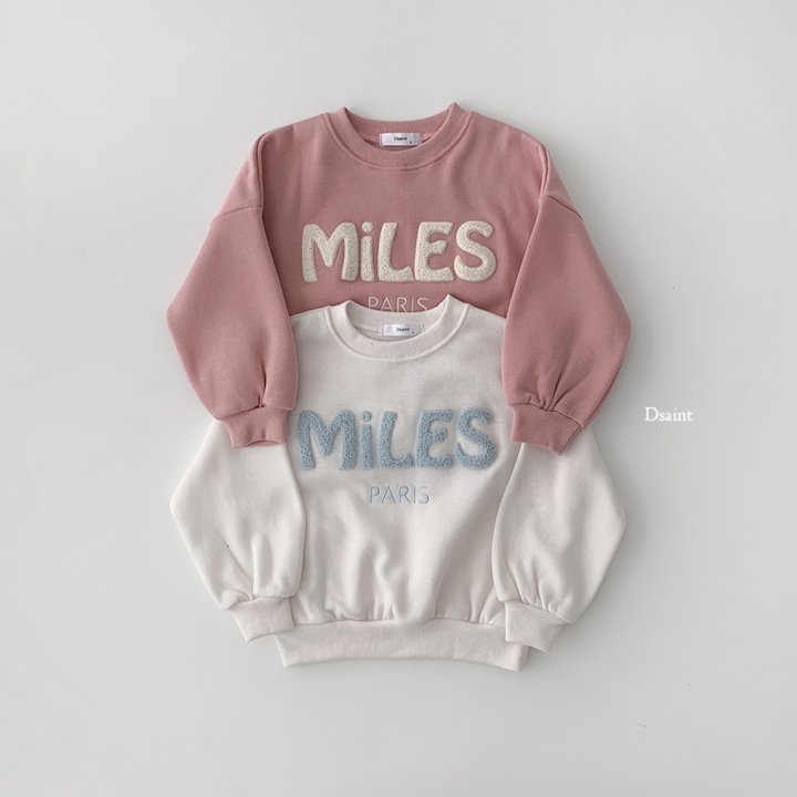 Dsaint - Korean Children Fashion - #childofig - Miles Paris Boucle Sweatshirt - 4
