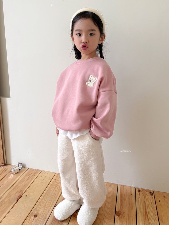 Dsaint - Korean Children Fashion - #childrensboutique - Chokomi Boucle Sweatshirt - 12