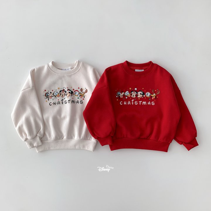 Dsaint - Korean Children Fashion - #designkidswear - Christmas Friends Fleece Sweatshirt - 2