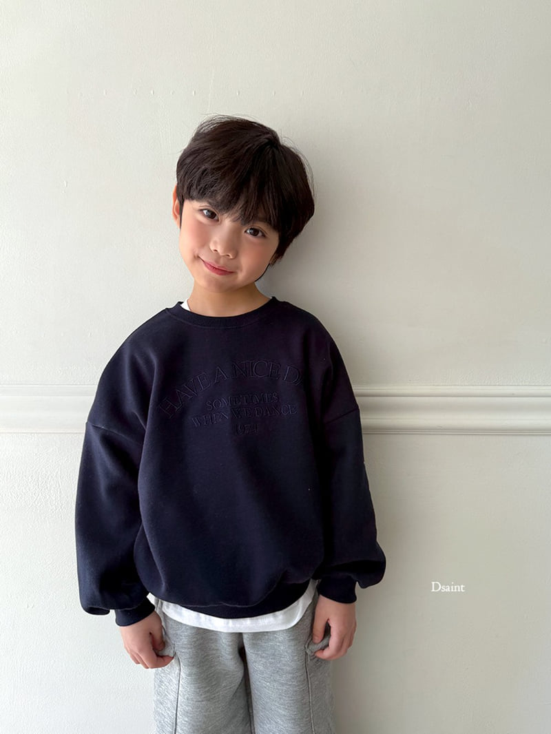 Dsaint - Korean Children Fashion - #designkidswear - Have Nice Day Fleece Sweatshirt - 12