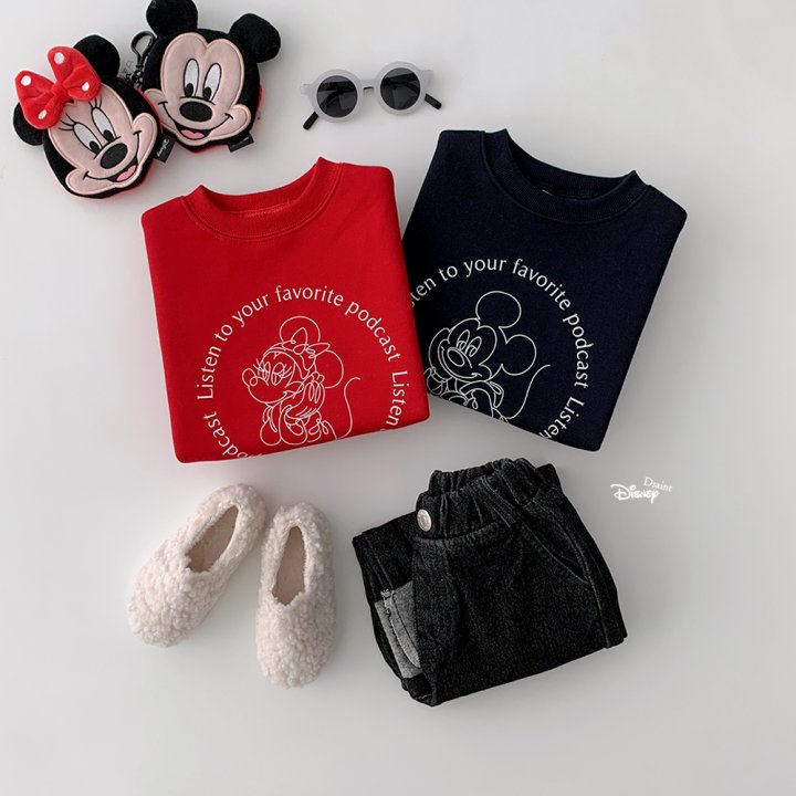 Dsaint - Korean Children Fashion - #designkidswear - Circle Character Fleece Sweatshirt - 6