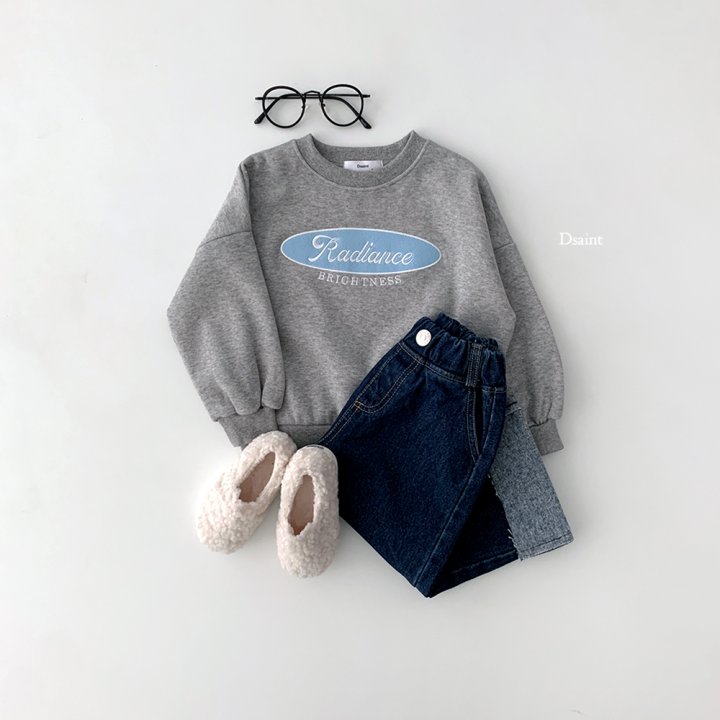 Dsaint - Korean Children Fashion - #designkidswear - Brightness Patch Sweatshirt - 8