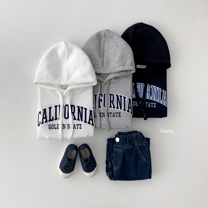 Dsaint - Korean Children Fashion - #designkidswear - California Hoodie - 6