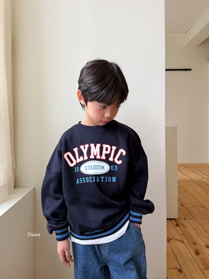 Dsaint - Korean Children Fashion - #designkidswear - Olympic Sweatshirt - 12