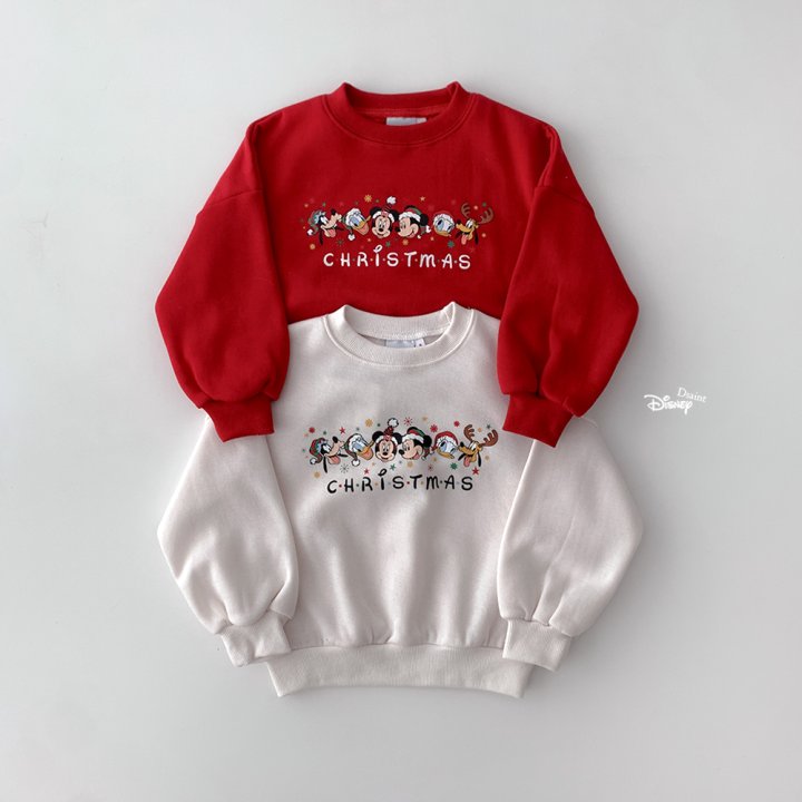 Dsaint - Korean Children Fashion - #discoveringself - Christmas Friends Fleece Sweatshirt - 3