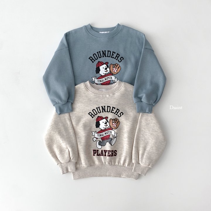 Dsaint - Korean Children Fashion - #discoveringself - Rounders Fleece Sweatshirt - 2