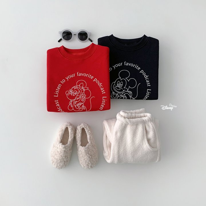 Dsaint - Korean Children Fashion - #discoveringself - Circle Character Fleece Sweatshirt - 7