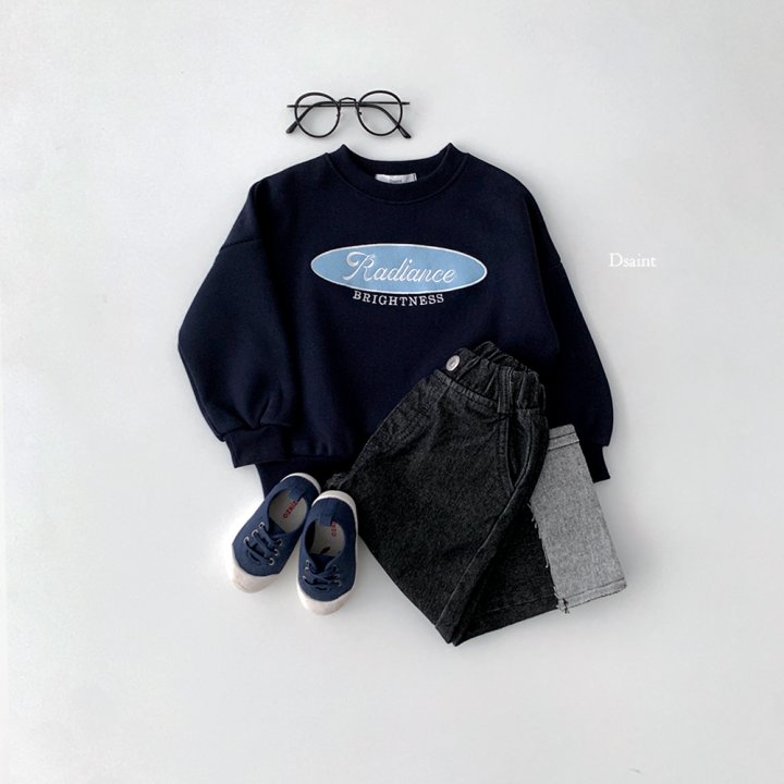 Dsaint - Korean Children Fashion - #discoveringself - Brightness Patch Sweatshirt - 9