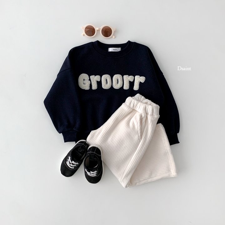 Dsaint - Korean Children Fashion - #discoveringself - Grrr Boucle Sweatshirt - 10