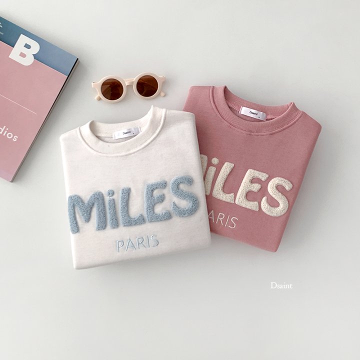 Dsaint - Korean Children Fashion - #discoveringself - Miles Paris Boucle Sweatshirt - 6
