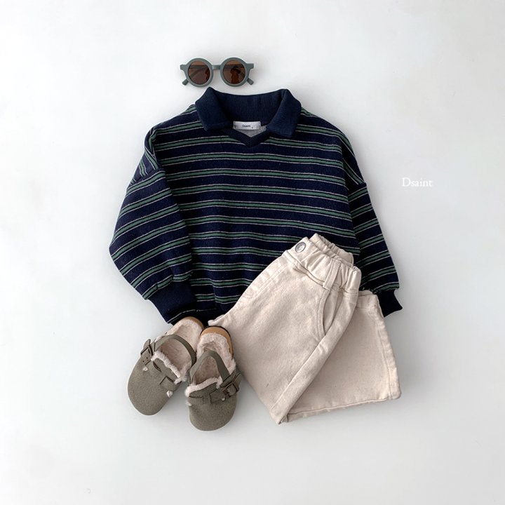 Dsaint - Korean Children Fashion - #fashionkids - Della Collar Double Fleece Sweatshirt - 8