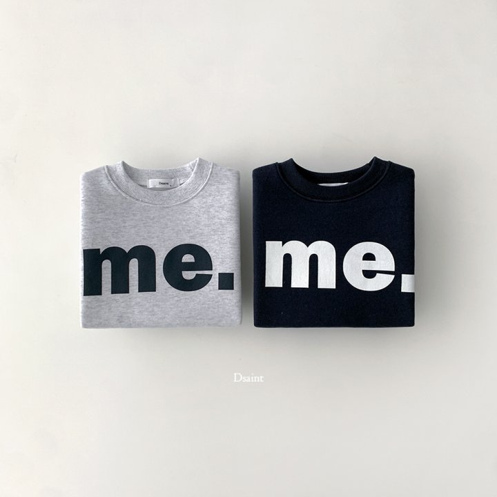 Dsaint - Korean Children Fashion - #fashionkids - Me Fleece Sweatshirt