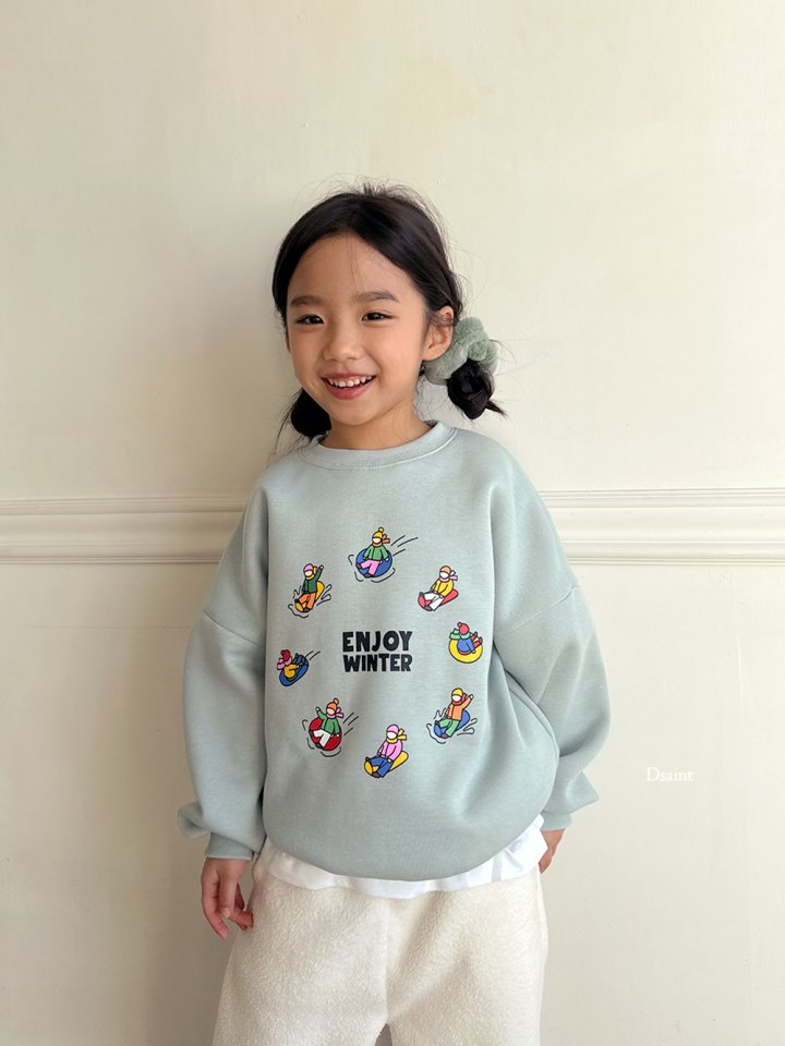 Dsaint - Korean Children Fashion - #fashionkids - Enjoy Winter Fleece Sweatshirt - 9