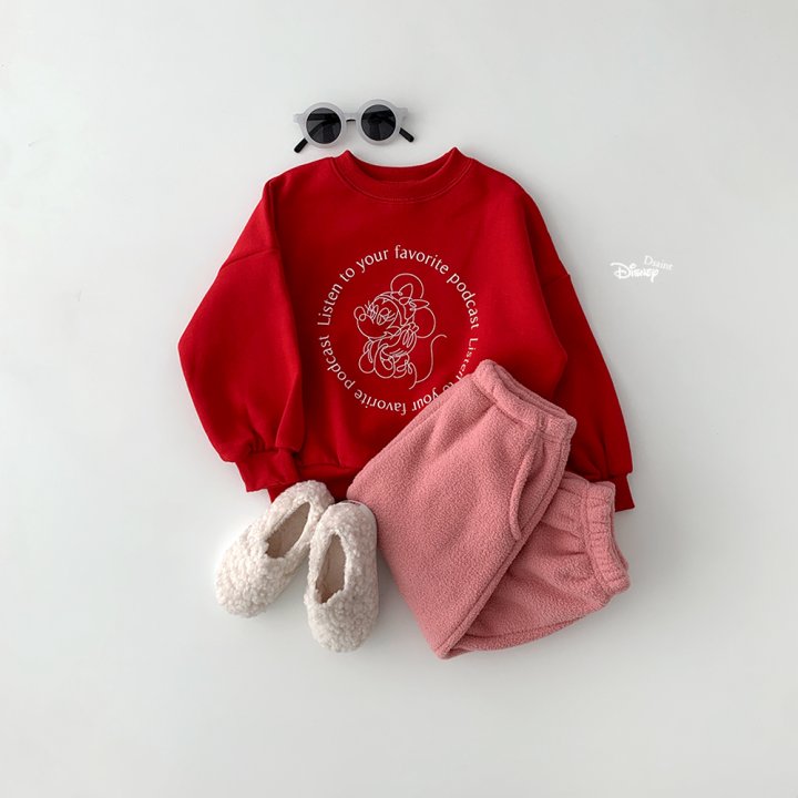 Dsaint - Korean Children Fashion - #fashionkids - Circle Character Fleece Sweatshirt - 8