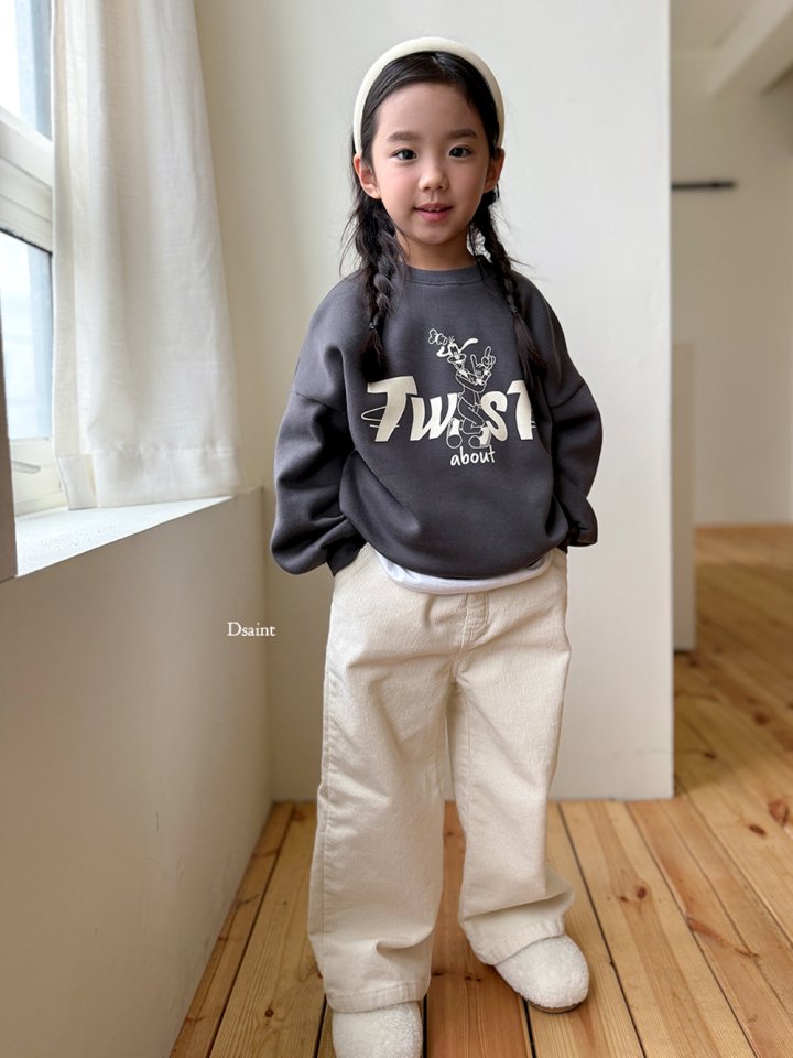 Dsaint - Korean Children Fashion - #fashionkids - Bang Bang Ribbed Span Wide Pants - 9