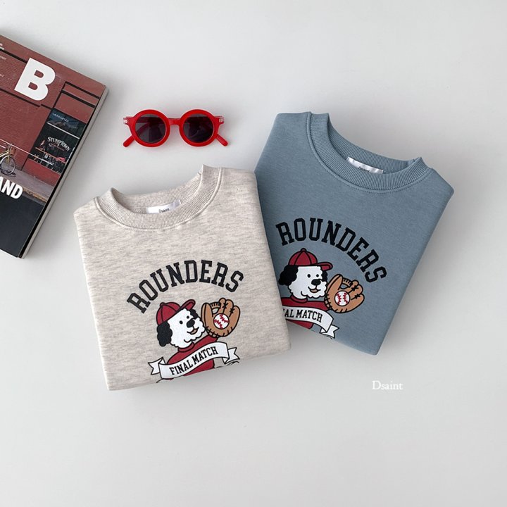 Dsaint - Korean Children Fashion - #fashionkids - Rounders Fleece Sweatshirt - 4