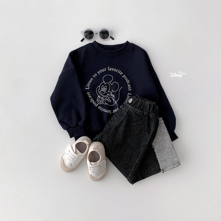 Dsaint - Korean Children Fashion - #kidsshorts - Circle Character Fleece Sweatshirt - 9